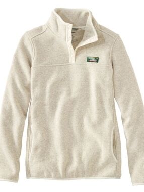 L.L.Bean Women's Sweater Fleece Pullover Size XS